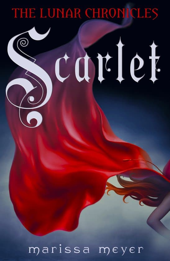 Omslag van Lunar Chronicles Scarlet