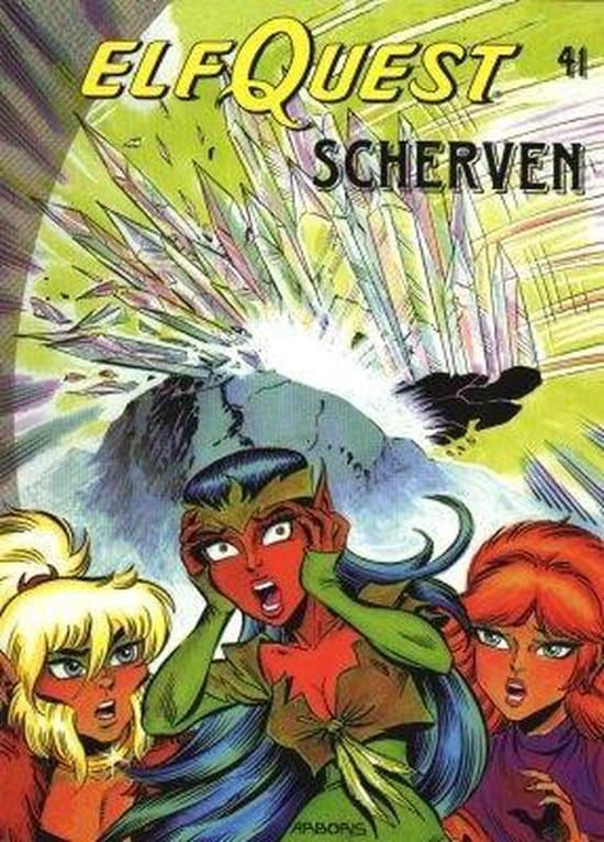 Omslag van Elfquest 41. scherven!