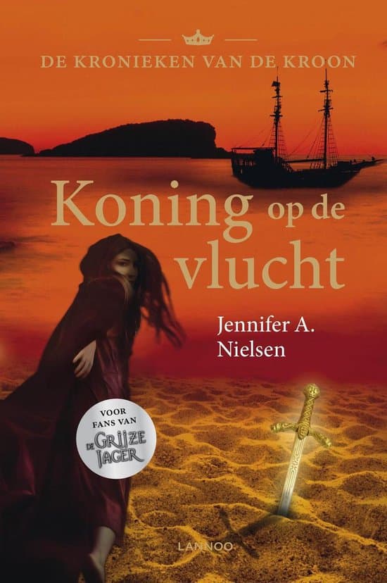 Omslag van De kronieken van de kroon 2 - Koning op de vlucht