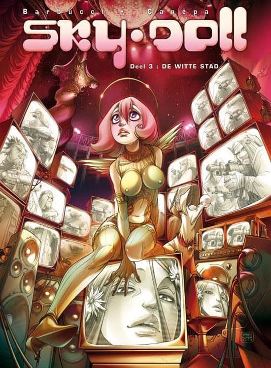 Omslag van Sky Doll 3 -   De witte stad