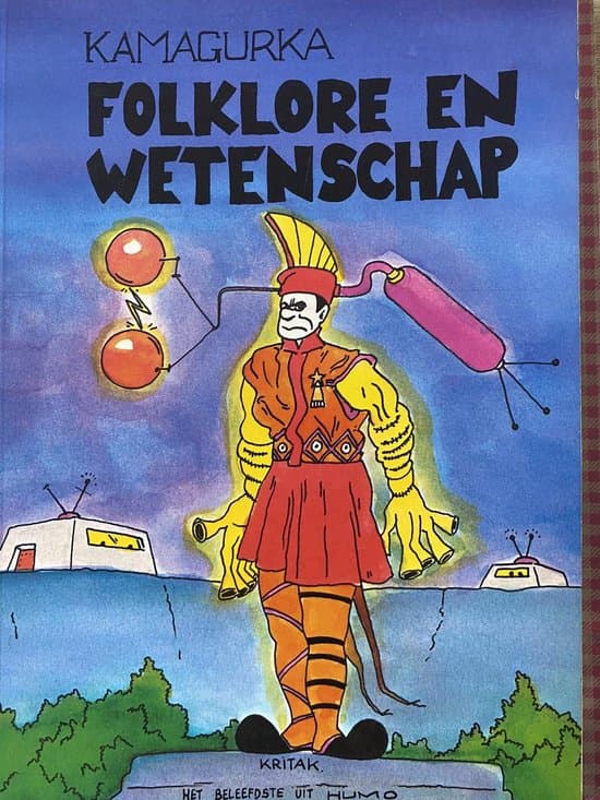 Omslag van Kamagurka  Folklore en wetenschap Cartoons