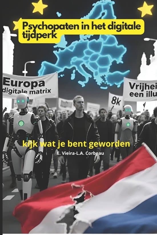 Omslag van Psychopaten in het Digitale Tijdperk