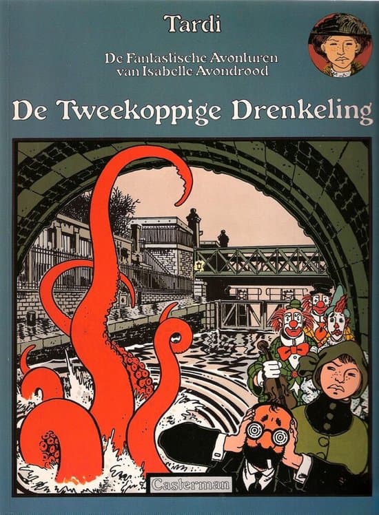 Omslag van De tweekoppige drenkeling