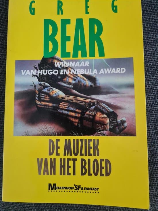 Omslag van Muziek van het bloed - Greg Bear