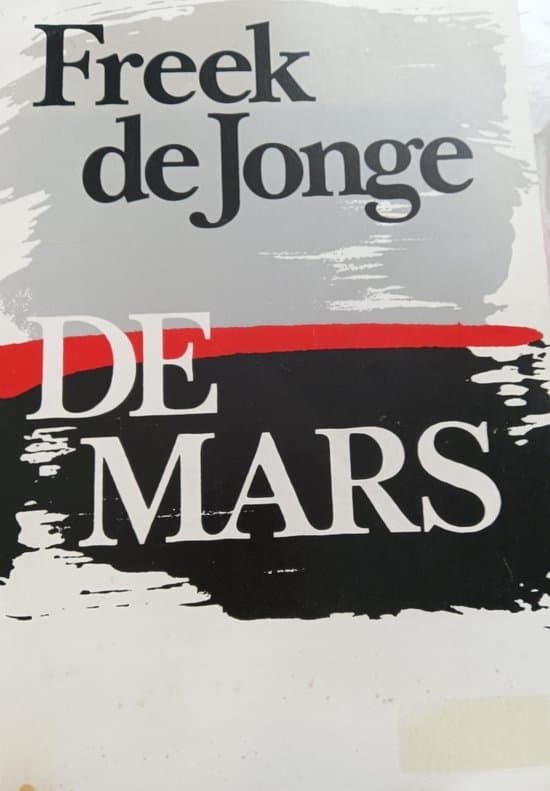 Omslag van De mars