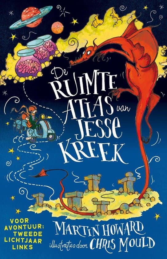 Omslag van De ruimteatlas van Jesse Kreek