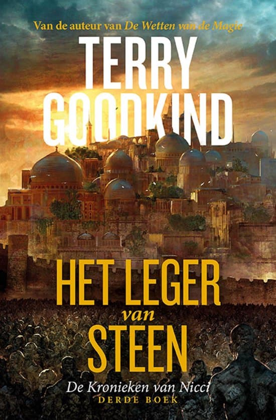 Omslag van De Kronieken van Nicci 3 - Het Leger van Steen