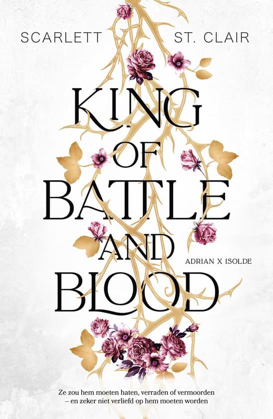 Omslag van Adrian x Isolde 1 - King of battle and blood