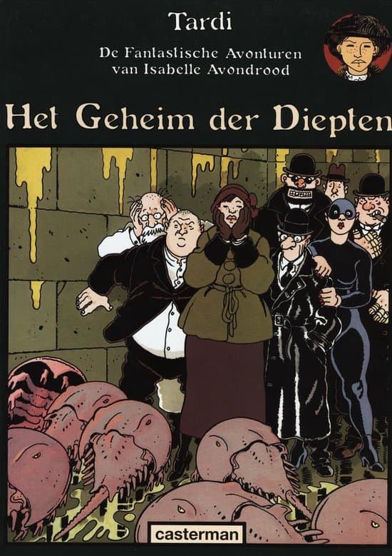 Omslag van Het geheim der diepten - Tardi