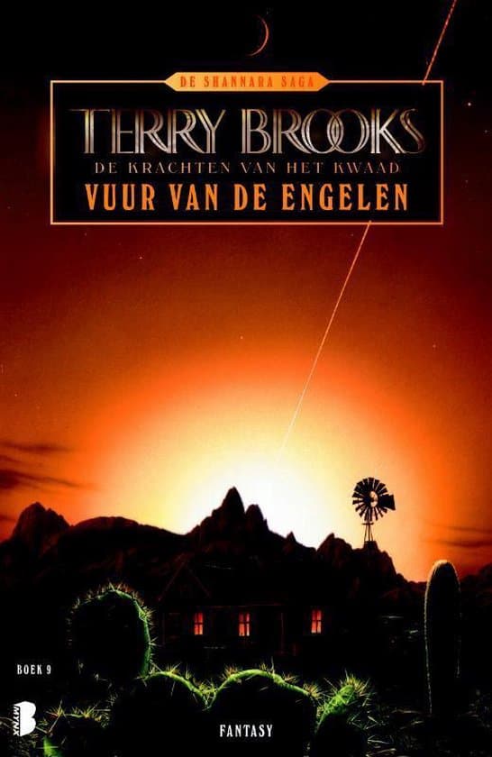 Omslag van De Shannara saga 9 - Vuur van de engelen