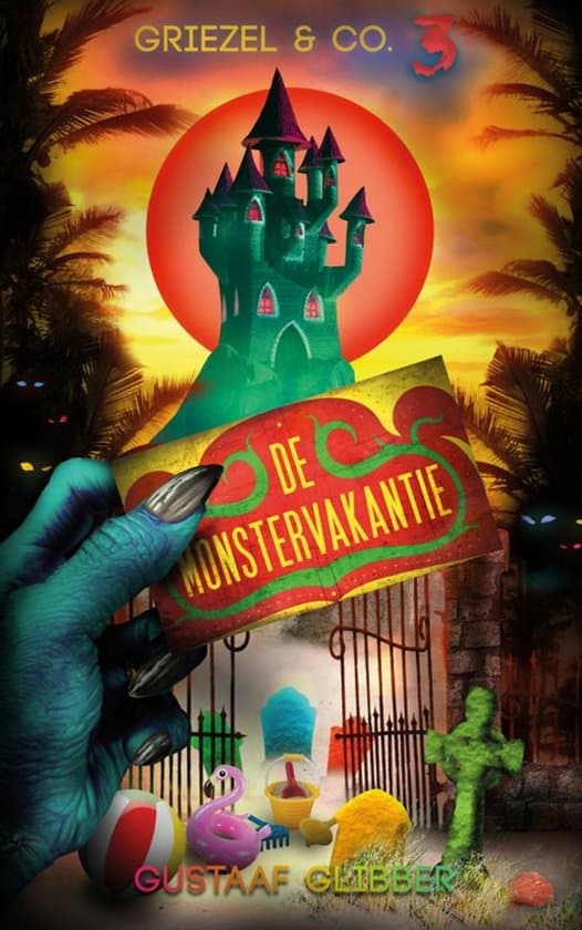 Omslag van Griezel & Co 3 - De Monstervakantie