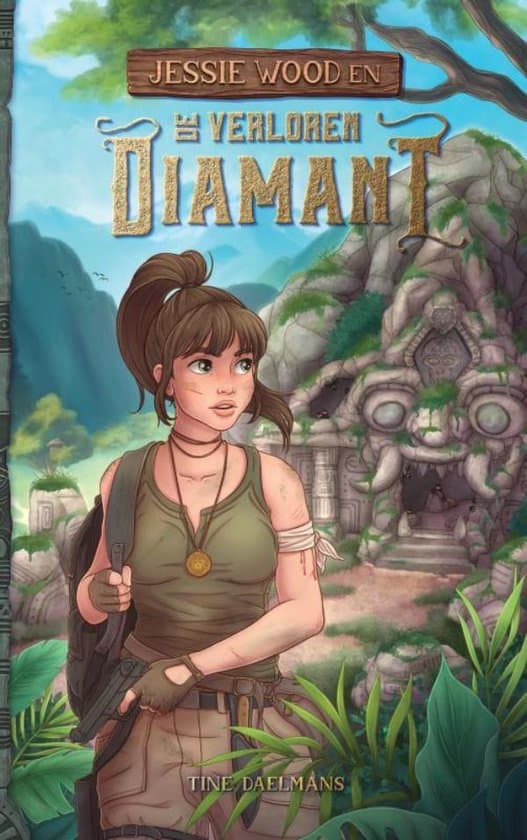 Omslag van Jessie Wood en de Verloren Diamant