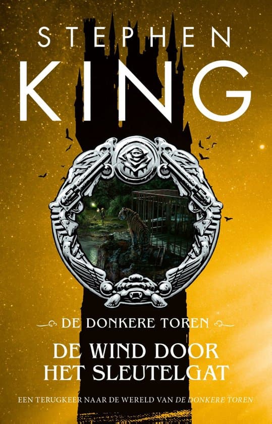 Omslag van De donkere toren - De wind door het sleutelgat