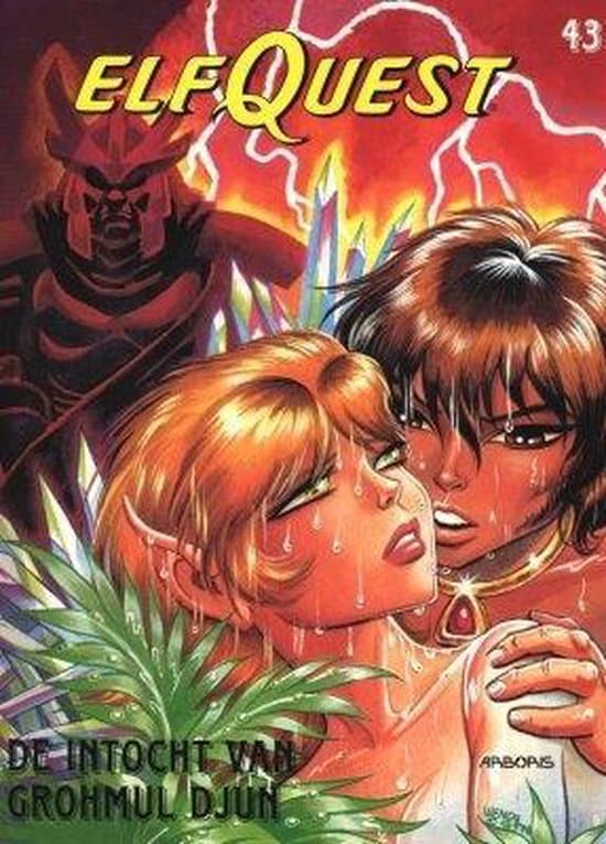 Omslag van Elfquest 43. de intocht van grohmul djun