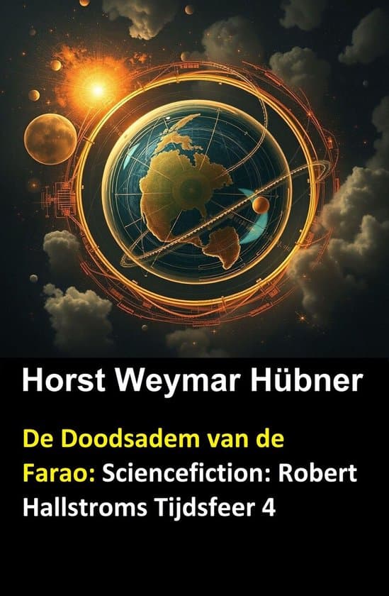 Omslag van De Doodsadem van de Farao: Sciencefiction: Robert Hallstroms Tijdsfeer 4