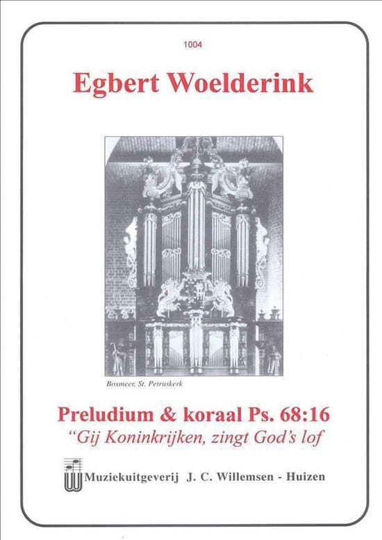 Omslag van Preludium & Koraal Psalm 68:16
