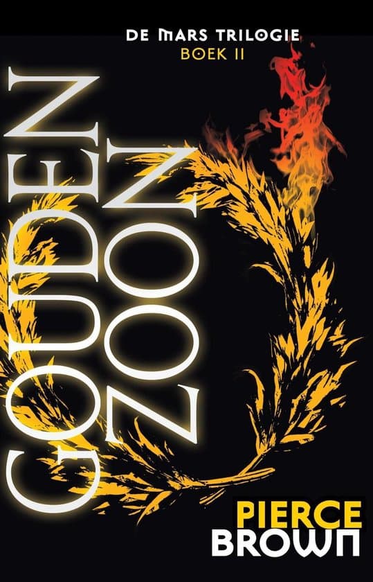 Omslag van De Mars trilogie 2 - Gouden zoon
