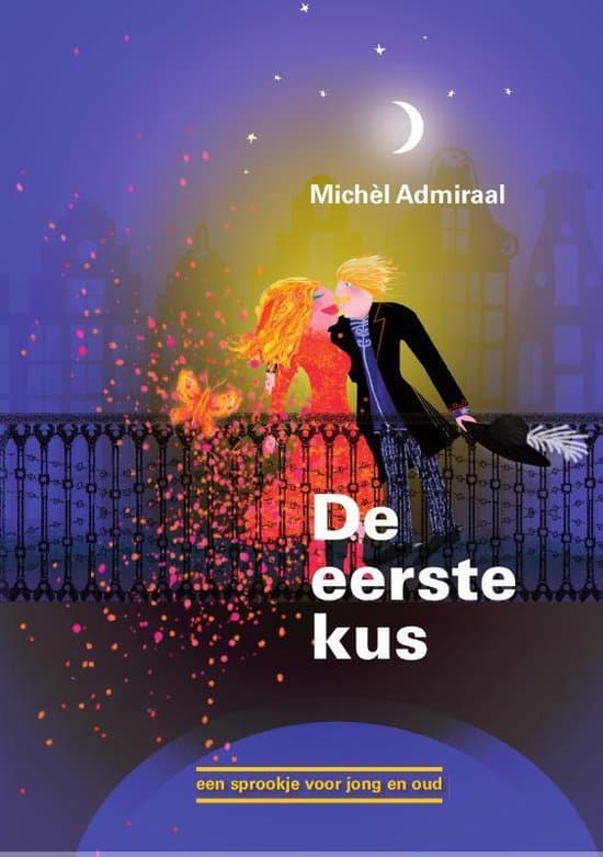 Omslag van De koning en de prinses 2 -   De eerste kus