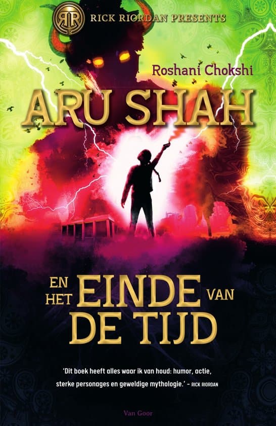 Omslag van Aru Shah en het einde van de tijd