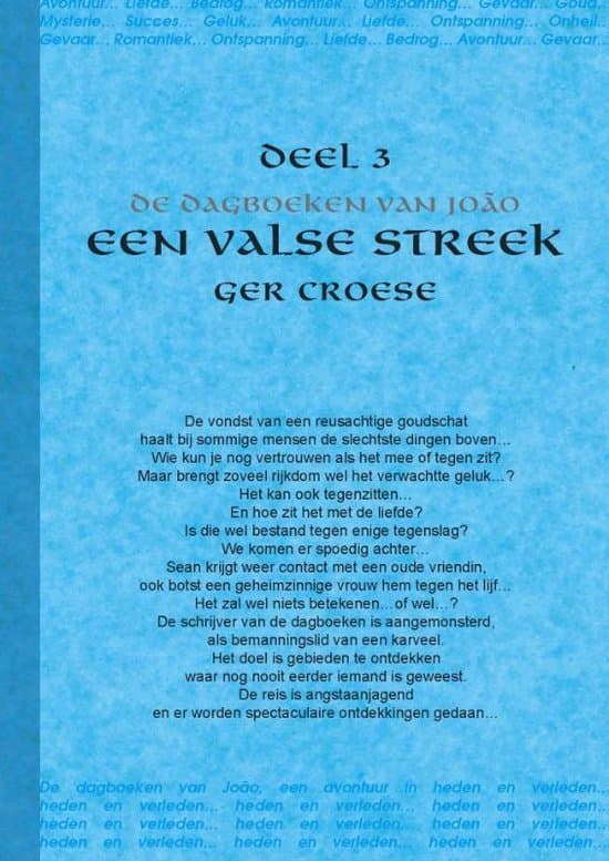 Omslag van De dagboeken van Joao 3 - Een valse streek