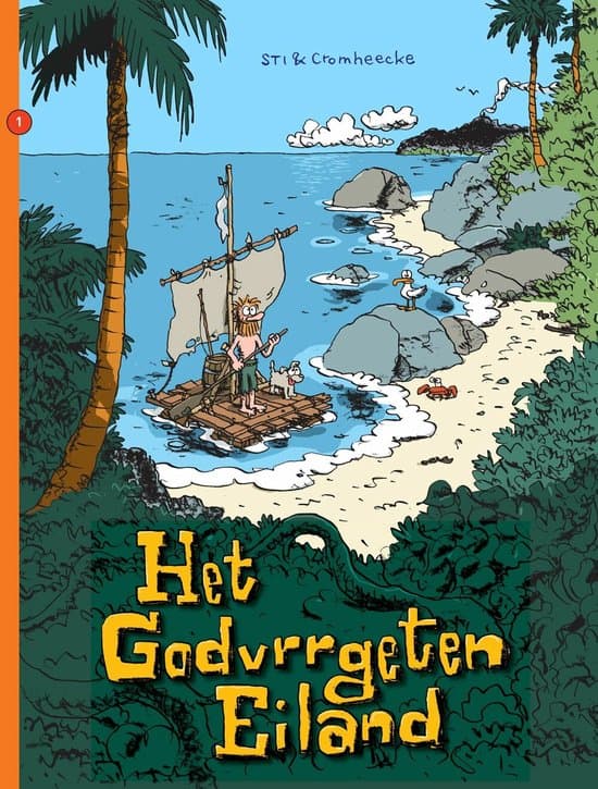 Omslag van Het Godvergeten Eiland 1 - Het godvrrgeten eiland