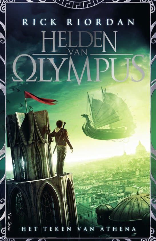 Omslag van Helden van Olympus 3 - Het teken van Athena