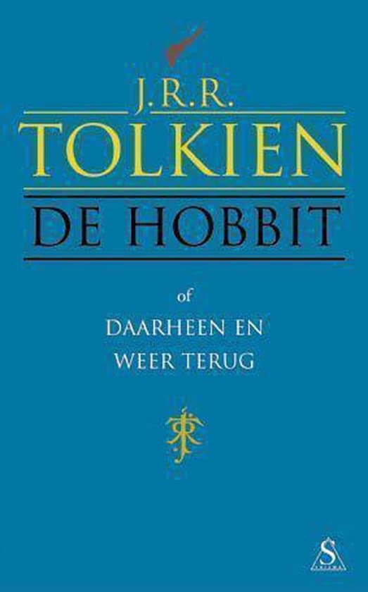 Omslag van De hobbit, of Daarheen en weer terug