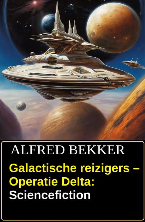 Omslag van Galactische reizigers – Operatie Delta: Sciencefiction