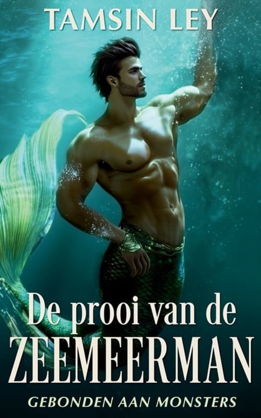 Omslag van Gebonden Aan Monsters- De prooi van de zeemeerman