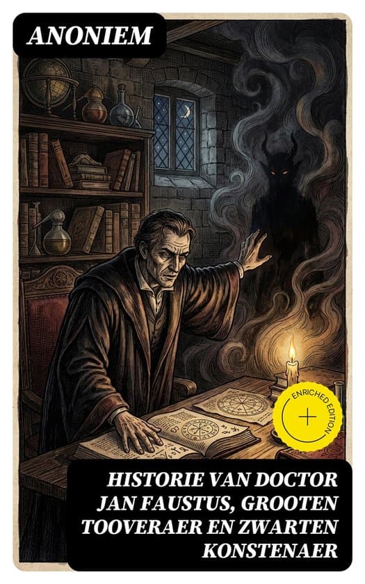 Omslag van Historie van Doctor Jan Faustus, grooten tooveraer en zwarten konstenaer