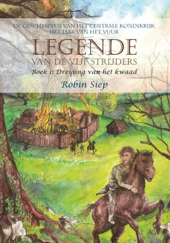 Omslag van Legende van de Vijf Strijders / 1 Dreiging van het Kwaad