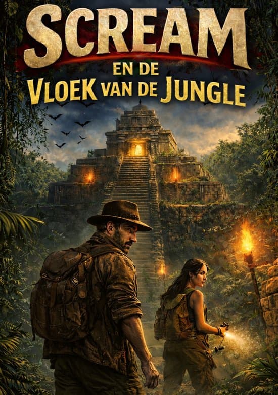 Omslag van Scream en de vloek van de Jungle