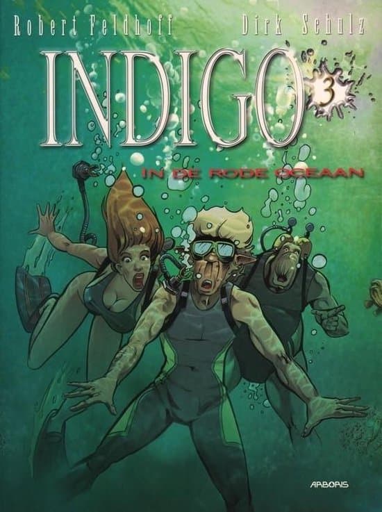 Omslag van Indigo 03. in de rode oceaan