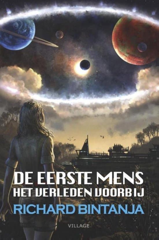 Omslag van De eerste mens 1 - Het verleden voorbij