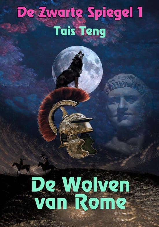 Omslag van De Zwarte Spiegel 1 - De Wolven van Rome