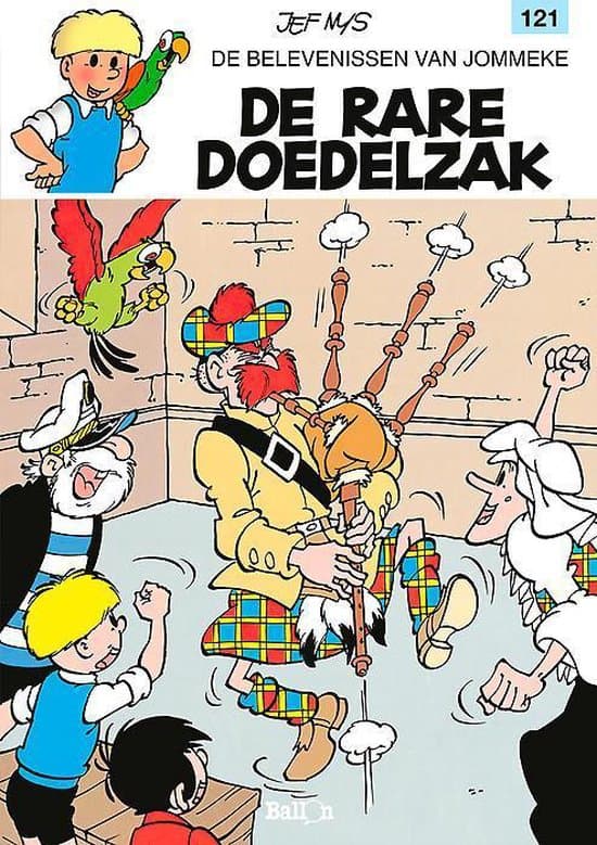 Omslag van De rare doedelzak