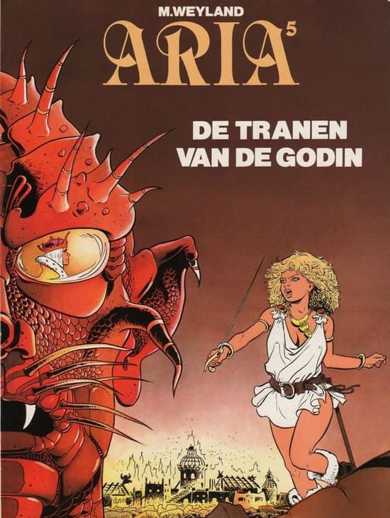 Omslag van De tranen van de godin