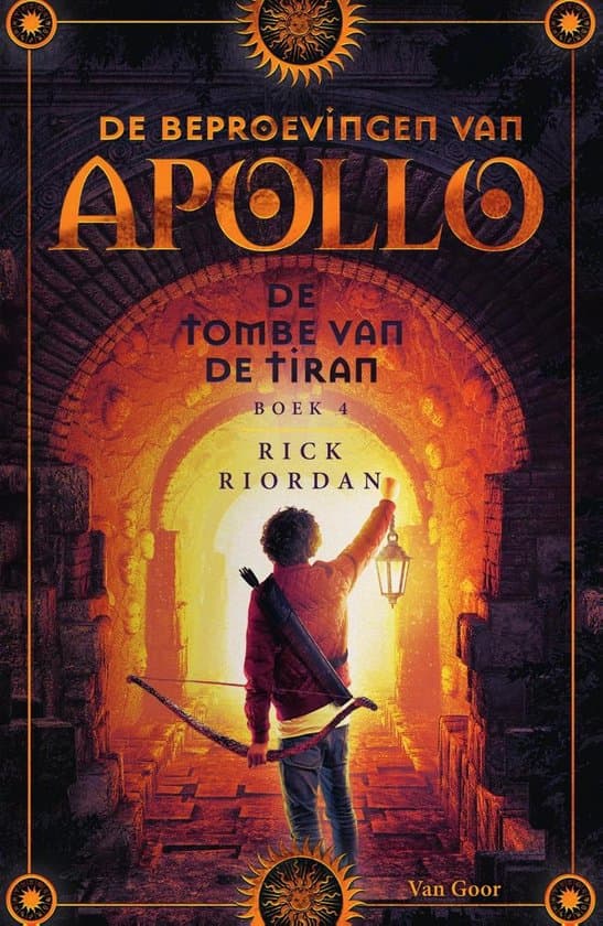 Omslag van De beproevingen van Apollo 4 - De tombe van de tiran