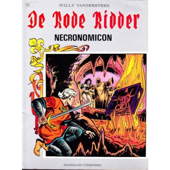 Omslag van De Rode Ridder - Necronomicon