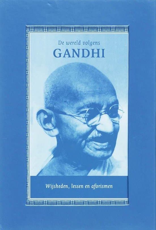 Omslag van De Wereld Volgens Gandhi