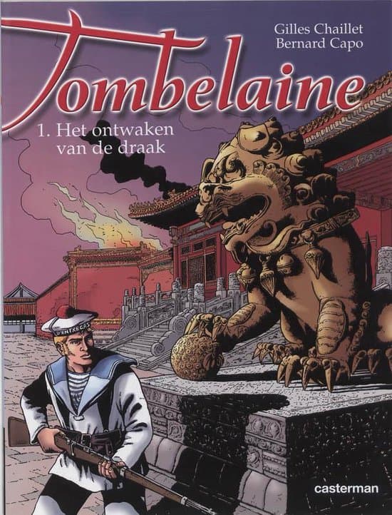 Omslag van Tombelaine 1: Het ontwaken van de draak