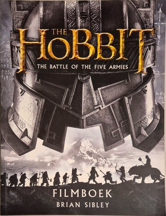 Omslag van The hobbit: The Battle of the Five Armies - filmboek