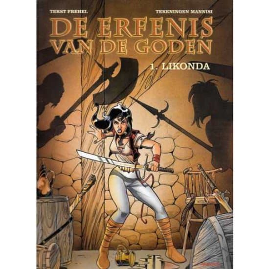 Omslag van Erfenis van de goden 01. likonda