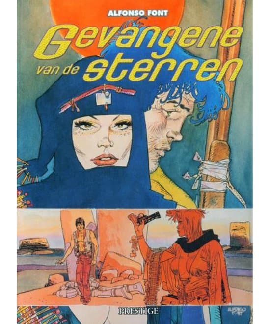 Omslag van Gevangene van de sterren sp. gevangene van de sterren