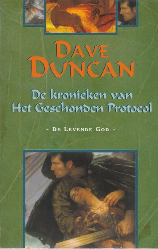 Omslag van De levende God - De kronieken van het geschonden protocol, deel 3