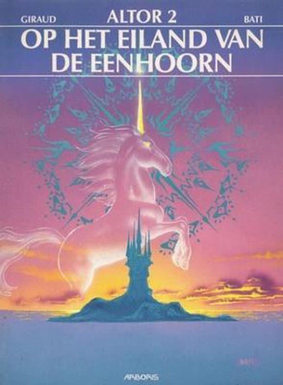 Omslag van Altor 02. op het eiland van de eenhoorn