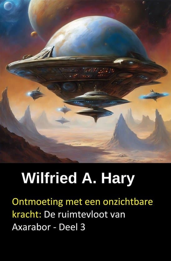 Omslag van Ontmoeting met een onzichtbare kracht: De ruimtevloot van Axarabor - Deel 3