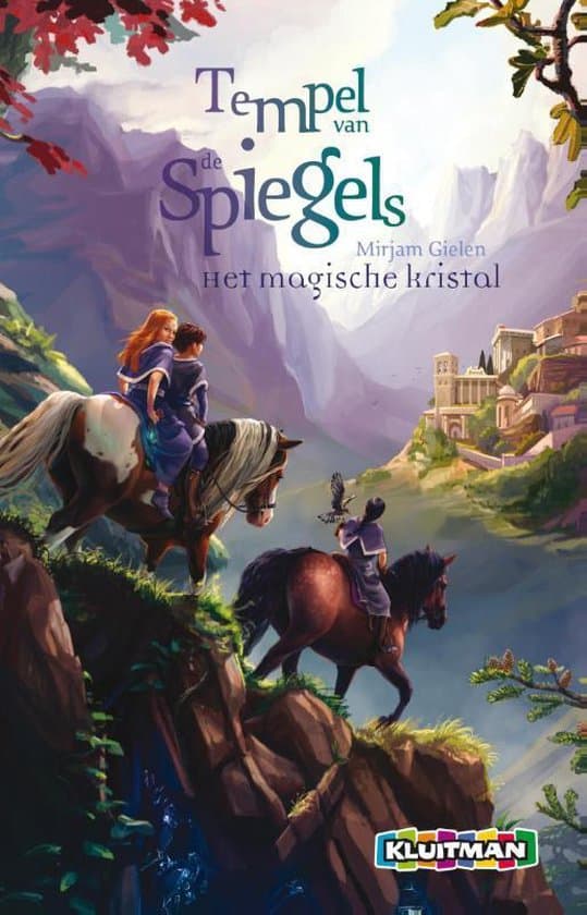 Omslag van De tempel van de spiegels - Het magische kristal