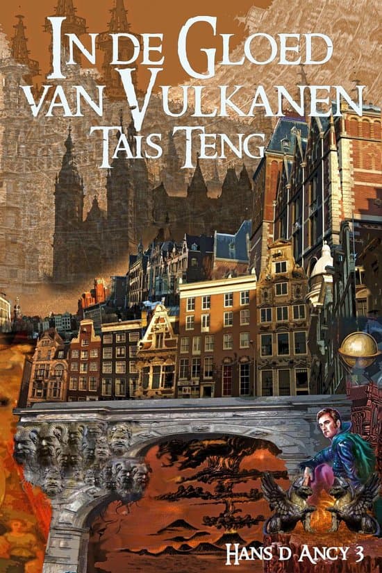 Omslag van Hans d'Ancy 3 - In De Gloed Van Vulkanen