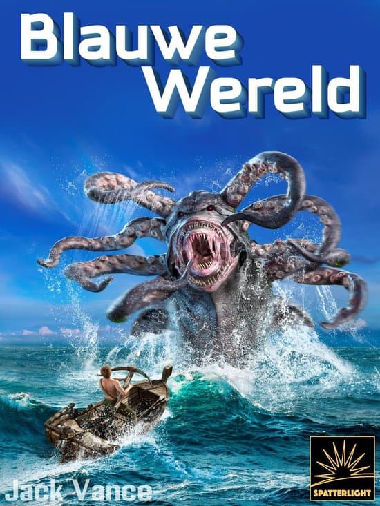 Omslag van Het Verzameld Werk Van Jack Vance- Blauwe Wereld